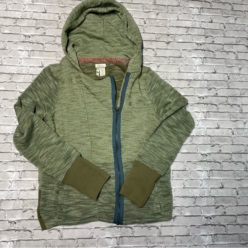 Matilda Jane Green Hooded Kids Jacket